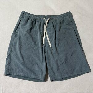 Fair Harbor Activewear Shorts Men's XL Blue Stretch Beach Hybrid Athletic Summer